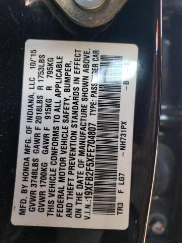 19XFB2F5XFE704807 Honda Civic Lx