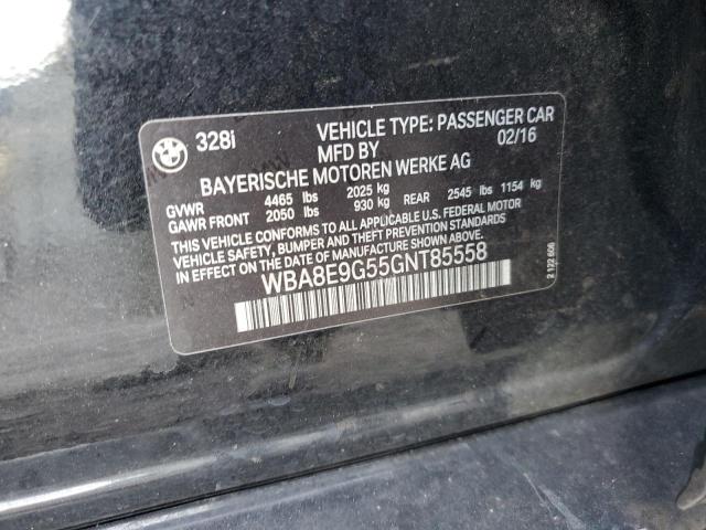 WBA8E9G55GNT85558 BMW 328 I Sulev