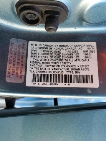 2HKRM3H31EH549115 Honda CR-V LX