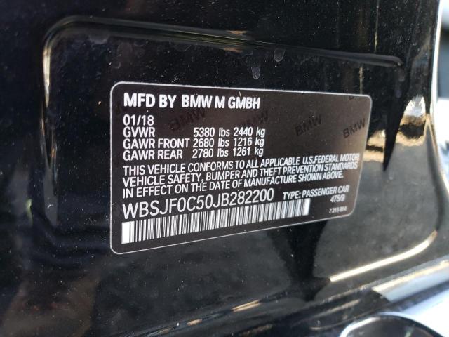 WBSJF0C50JB282200 BMW M5