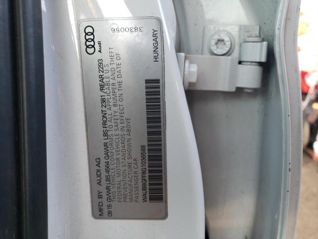 WAUB8GFF8G1036588 Audi A3 PREMIUM