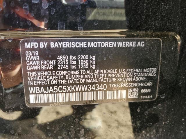 WBAJA5C5XKWW34340 BMW 530 I