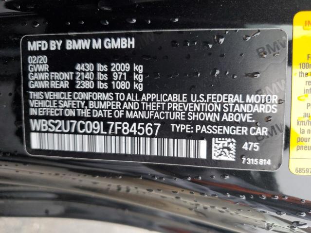 WBS2U7C09L7F84567 BMW M2 Competition