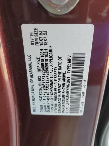 5FNRL6H5XKB073821 Honda ODYSSEY EX
