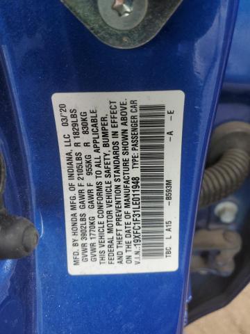 19XFC1F31LE011948 Honda CIVIC EX