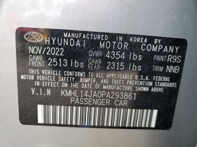 KMHL14JA0PA293861 Hyundai SONATA SEL