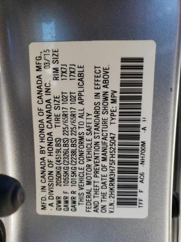 2HKRM3H75FH525047 Honda CR-V EXL