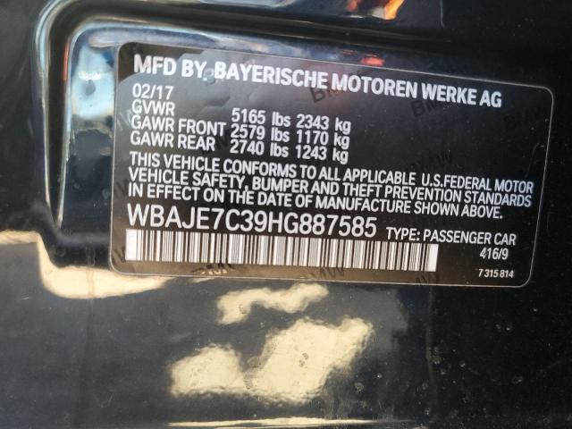 WBAJE7C39HG887585 BMW 540 XI