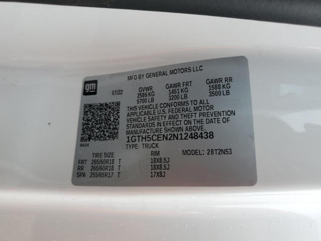 1GTH5CEN2N1248438 GMC Canyon Elevation