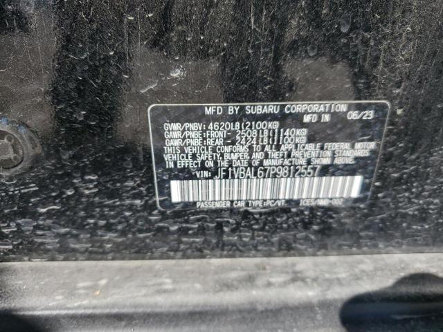 JF1VBAL67P9812557 Subaru Wrx Limited