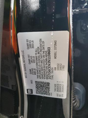 1GTG6CEN3N1108603 GMC Canyon Elevation