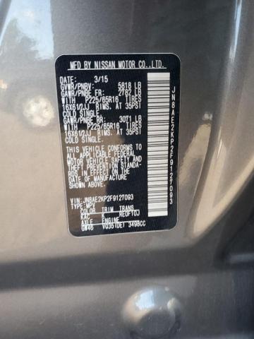 JN8AE2KP2F9127093 Nissan QUEST S