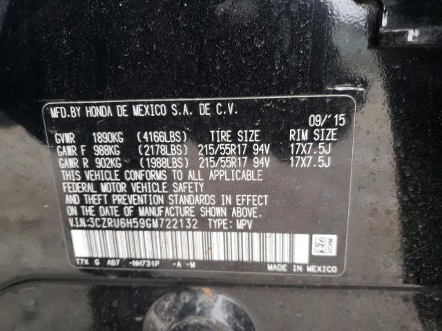 3CZRU6H59GM722132 Honda HR-V EX