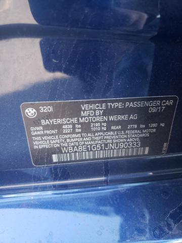 WBA8E1G51JNU90333 BMW 320 I