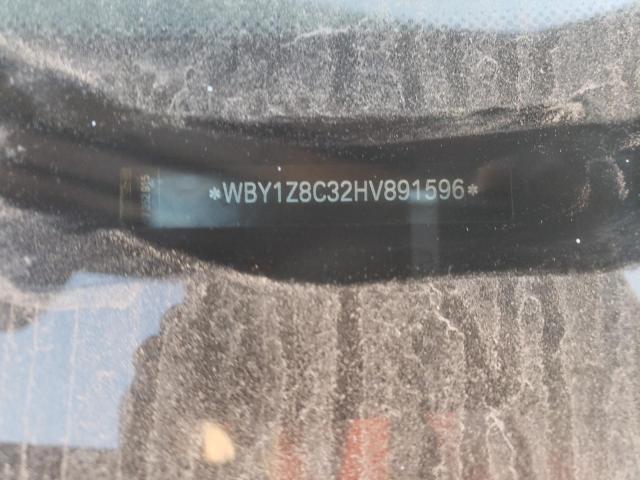 WBY1Z8C32HV891596 BMW I3 REX
