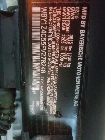 WBY1Z4C55FV278248 BMW I3 REX