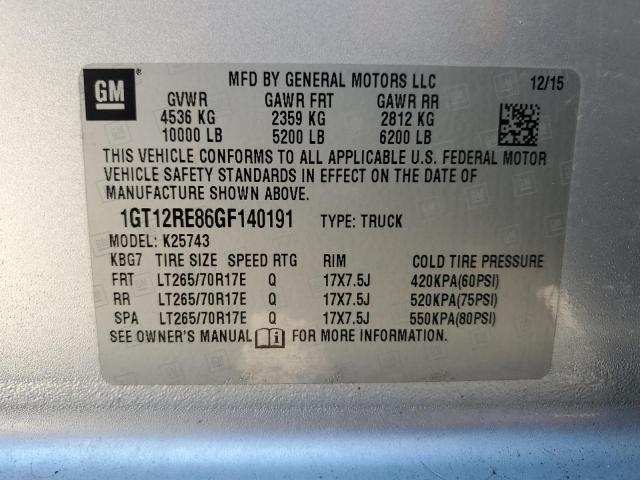 1GT12RE86GF140191 GMC Sierra K2500 Heavy Duty