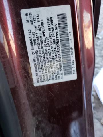 5FNRL5H26GB060250 Honda ODYSSEY LX