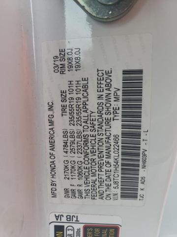 5J8TC1H54KL022466 Acura Rdx Technology