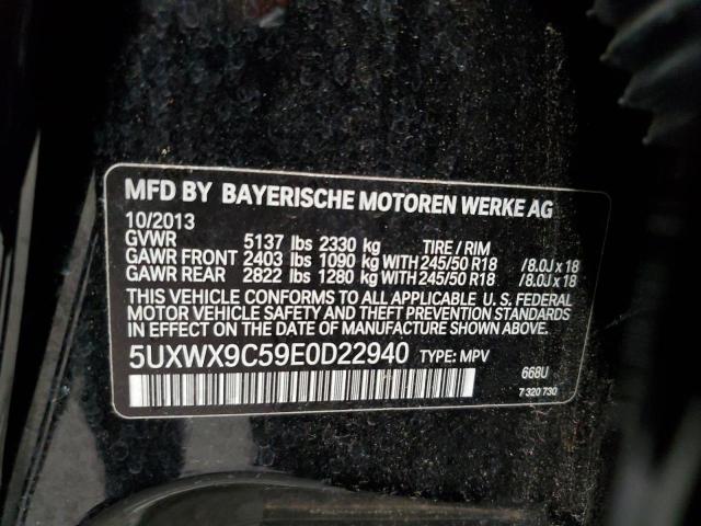 5UXWX9C59E0D22940 BMW X3 Xdrive28i
