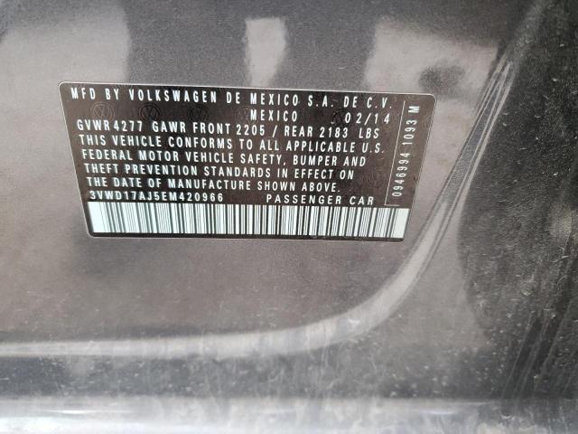 3VWD17AJ5EM420966 Volkswagen JETTA SE