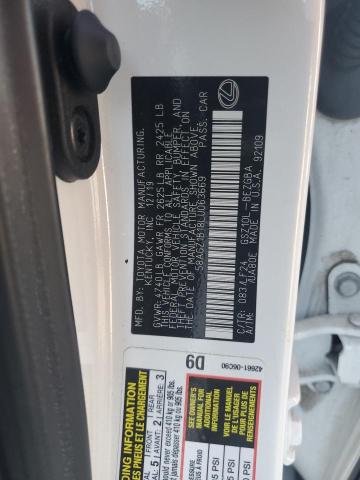 58AGZ1B18LU063669 Lexus Es 350 F-sport