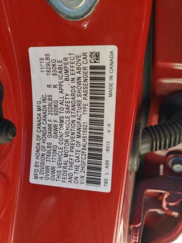 2HGFC2F84LH515921 Honda Civic Sport