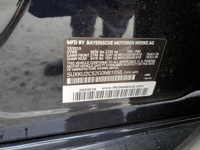5UXKU2C52G0N81056 BMW X6 Xdrive35i