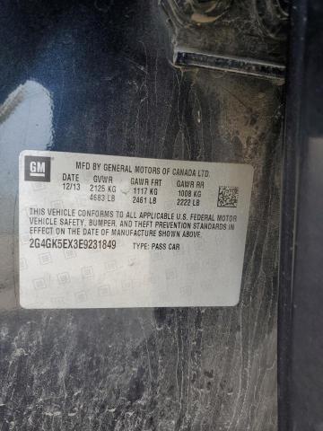 2G4GK5EX3E9231849 Buick Regal