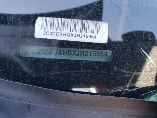 2C3CDXHGXJH215964 Dodge Charger Sxt Plus