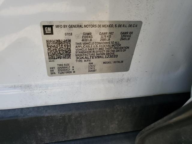 3GKALTEV9KL123033 GMC Terrain Sle