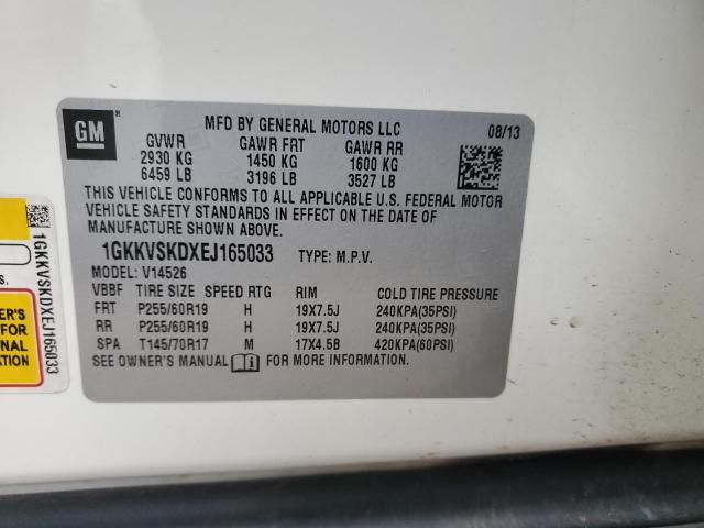 1GKKVSKDXEJ165033 GMC Acadia Slt-2