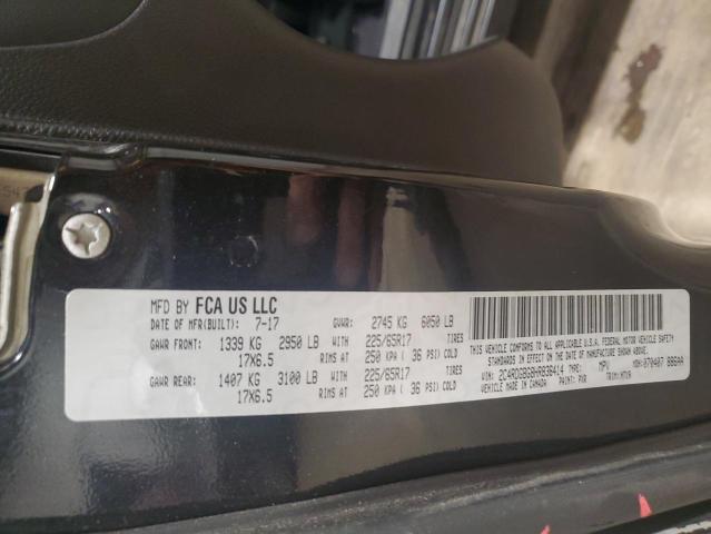 2C4RDGBG8HR836414 Dodge Grand Caravan Se