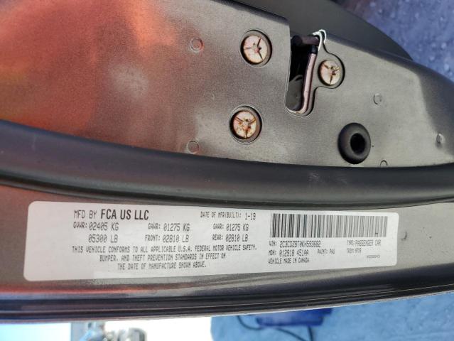2C3CDZBT0KH593682 Dodge Challenger R/t