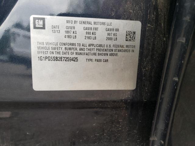 1G1PG5SB2E7259425 Chevrolet CRUZE LTZ