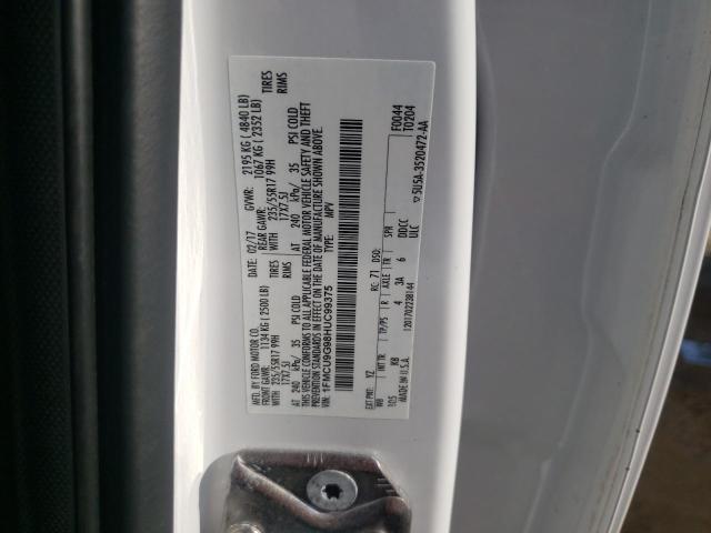 1FMCU9G98HUC99375 Ford ESCAPE SE