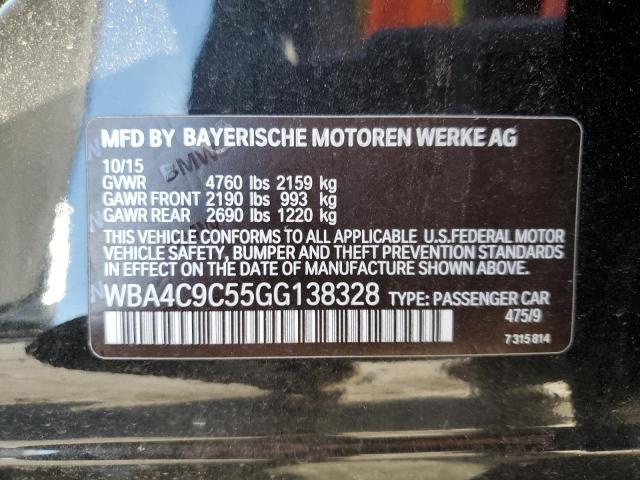 WBA4C9C55GG138328 BMW 428 Xi Gran Coupe Sulev