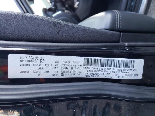 1C4RDJAGXHC898498 Dodge Durango Sxt