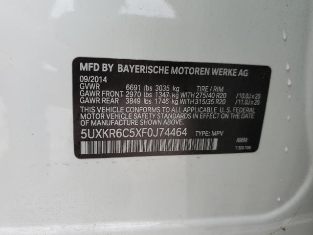 5UXKR6C5XF0J74464 BMW X5 Xdrive50i