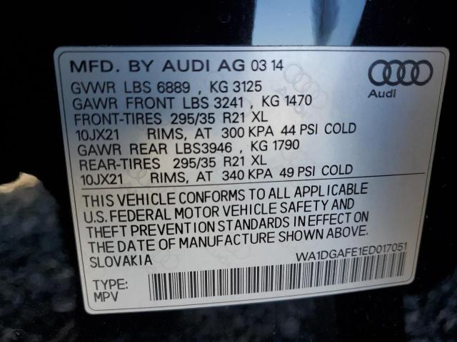 WA1DGAFE1ED017051 Audi Q7 Prestige