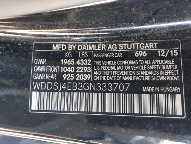 WDDSJ4EB3GN333707 Mercedes-Benz CLA 250