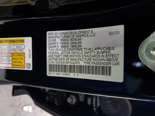 19UDE4H39PA022979 Acura Integra A-spec