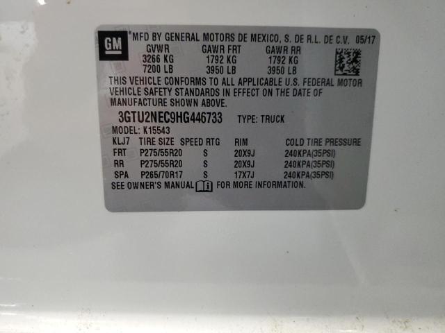 3GTU2NEC9HG446733 GMC Sierra K1500 Slt