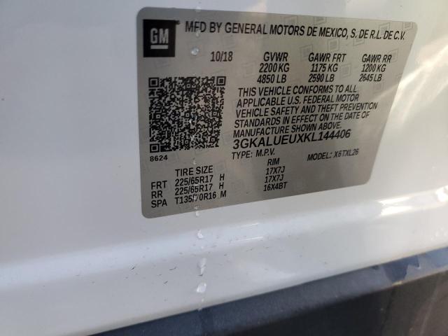 3GKALUEUXKL144406 GMC Terrain Sle