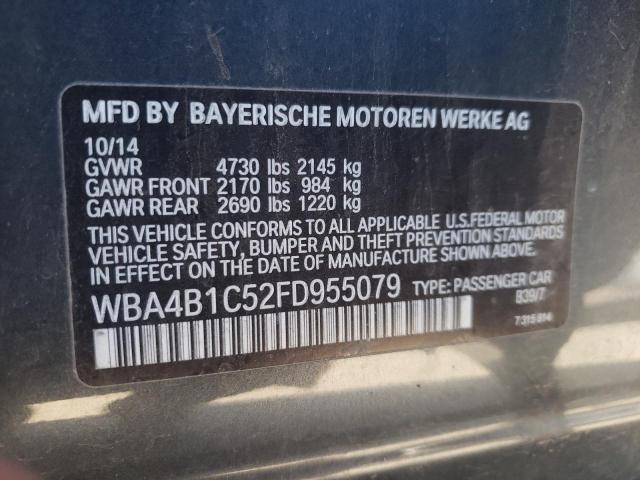 WBA4B1C52FD955079 BMW 435 I Gran Coupe