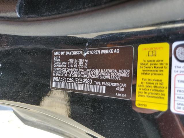 WBA4Z1C59JEC59580 BMW 430I
