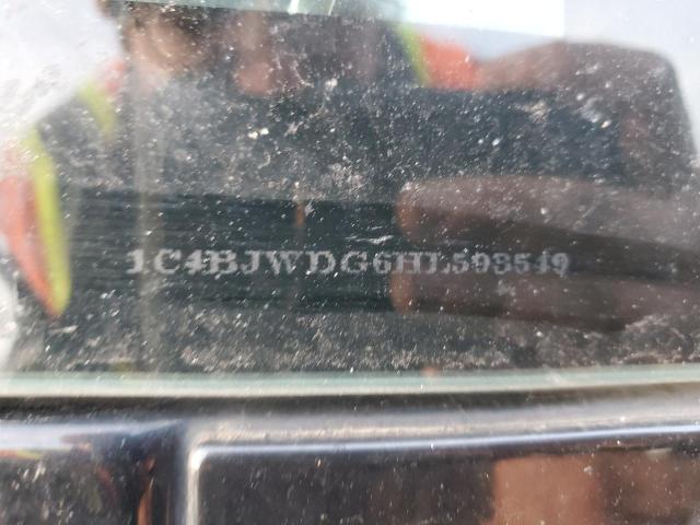 1C4BJWDG6HL593549 Jeep Wrangler Unlimited Sport