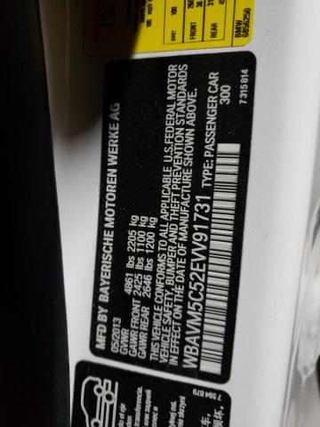 WBAVM5C52EVV91731 BMW X1 Xdrive35i