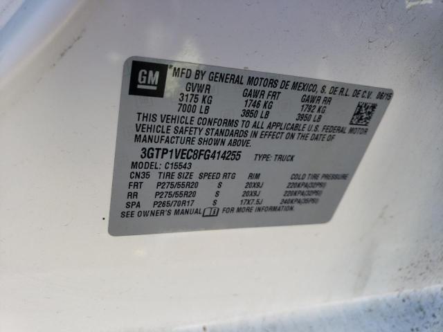 3GTP1VEC8FG414255 GMC Sierra C1500 Slt
