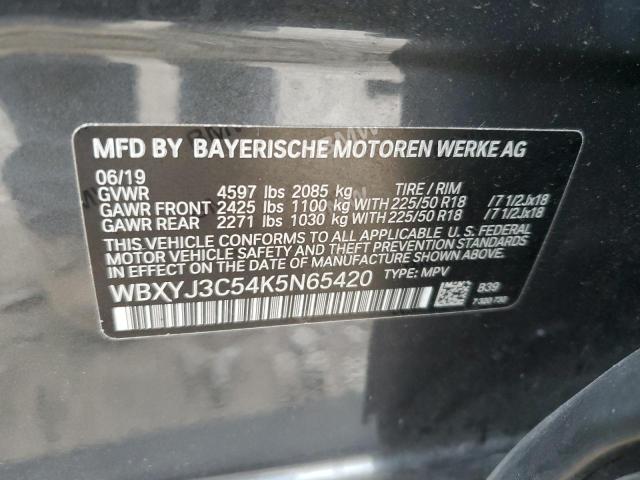 WBXYJ3C54K5N65420 BMW X2 Sdrive28i